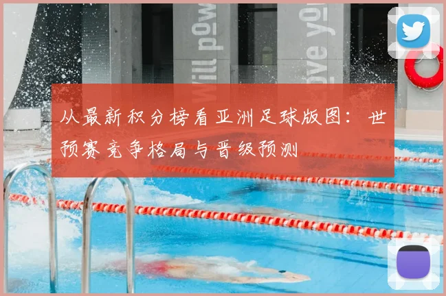 从最新积分榜看亚洲足球版图：世预赛竞争格局与晋级预测